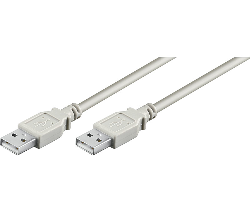 [WIR060ELM] Conexión USB-A 2.0 macho-macho USB-A 2.0 1.8m. Mod. WIR060