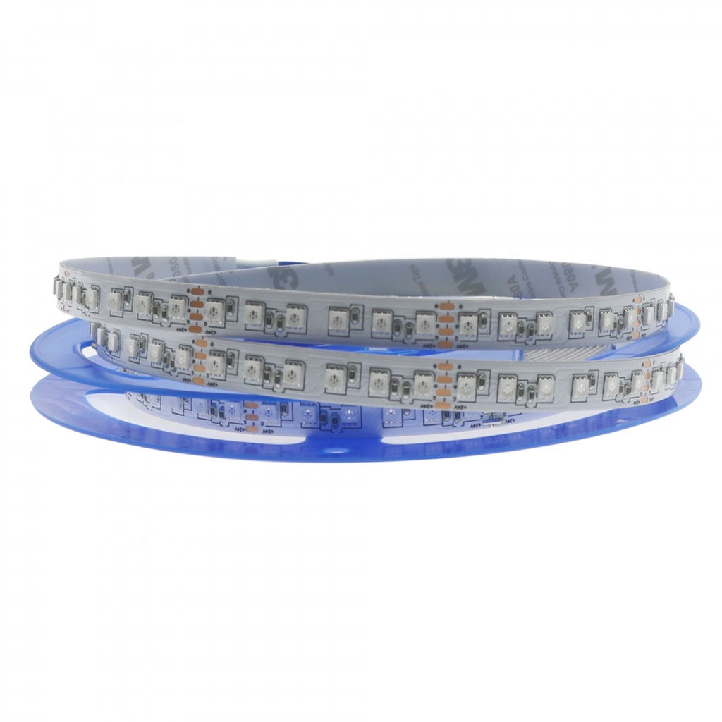 [LM2417] Tira de Led 24V Dc Smd3535 Serie Clasic Ip20 Rgb 120 Led/m - 5 Metros. Mod. LM2417