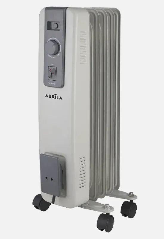 Radiador aceite 1000W gris 5 elementos Acebuche. Mod. 256031028
