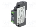 Fuente de alimentación carril din 12V 15W IP20. Mod. PSR-01512