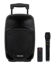 Altavoz activo portátil trolley batería 8" 100W FONESTAR. Mod. MALIBU-308