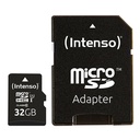 Tarjeta de memoria micro SD de 32 GB UHS-I CL10 Intenso. Mod. 3433480