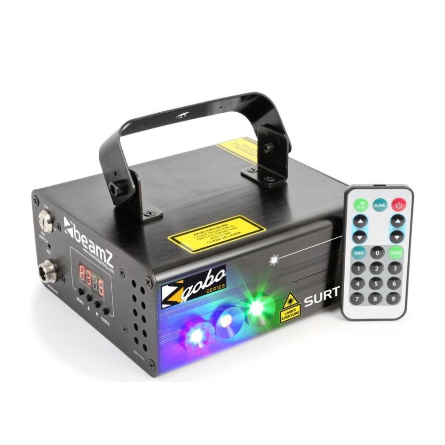 Doble laser RG Gobo 3W Blue LED Surtur II BEAMZ . Mod. 152.630