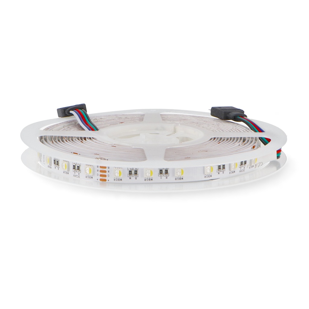Tira Led 24V Dc Smd5050 Videny Ip20 Rgb+C(6000K) 14W/m - 5 Metros. Mod. LM2451