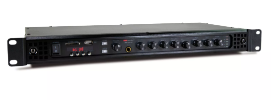 Amplificador 120 W @ 4 Ohm. L100V. USB/SD/BT Mark. Mod. PM 120 BT