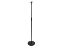 Pie de micro recto base redonda 95-181 cm. Mod. MICS4
