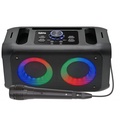 Altavoz portátil de 20 W Rms. Max (200W). con batería recargable Karma. Mod. WPARTY 2