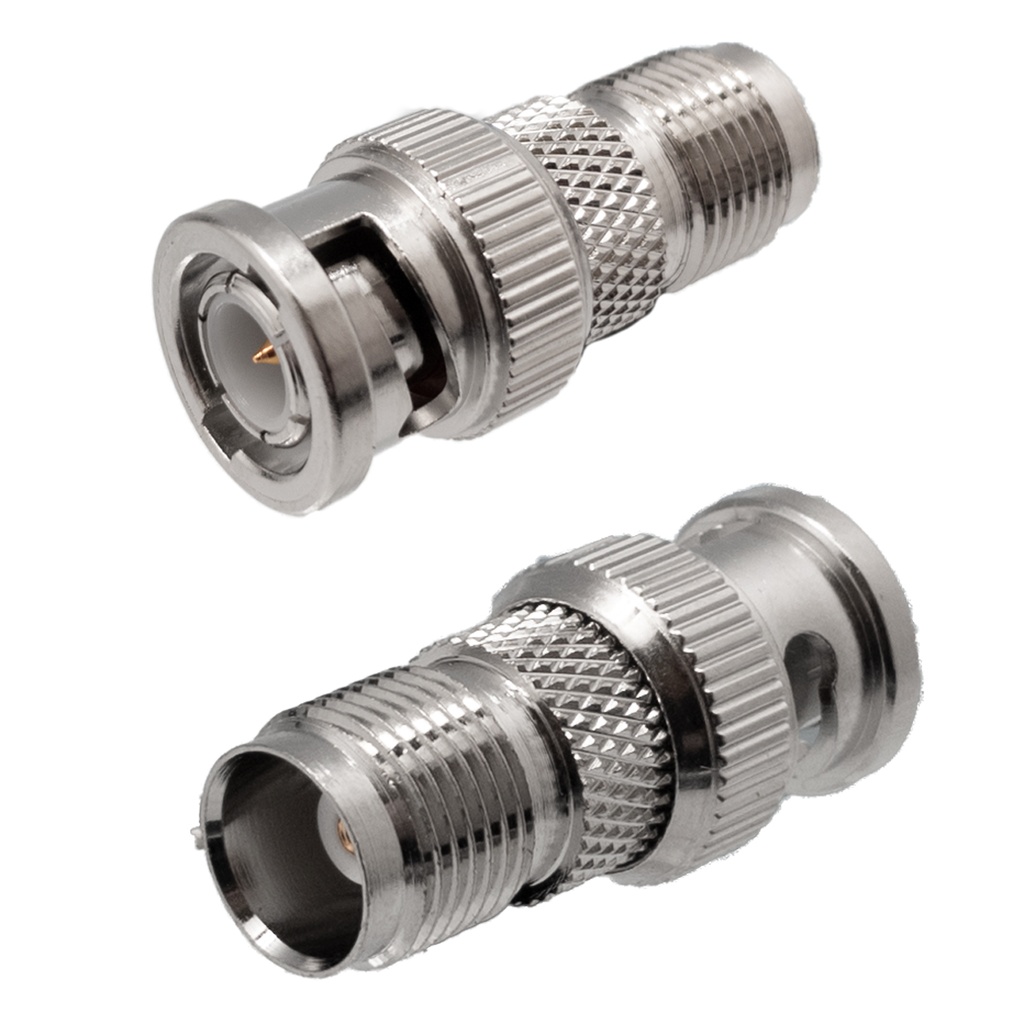 [1224ELG] Adaptador BNC macho a TNC hembra. Mod. 1224