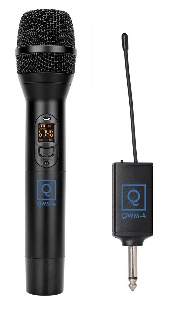 Sistema inalámbrico 1 micro de mano 863-865MHZ OQAN. Mod. QWM-4 863-865 Mhz