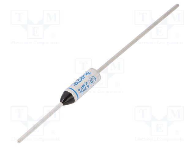 Fusible térmico 172ºC 16A BFX. Mod. BF172X