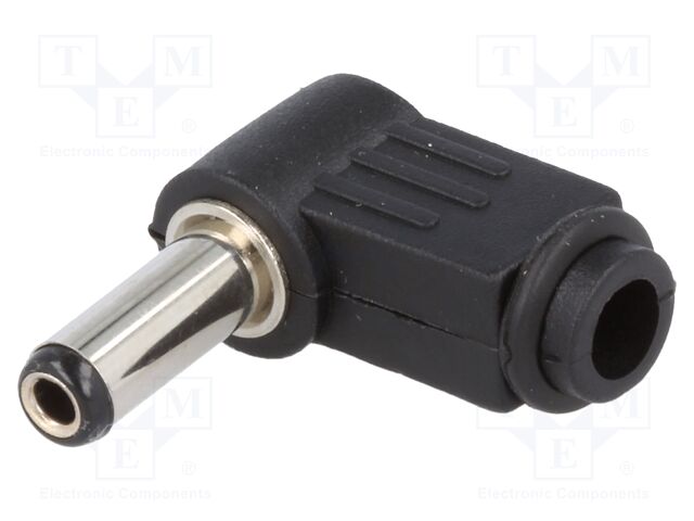 [PC2555K14] Conector de alimentación DC 5.5x2.5mm acodado. Mod. PC-2.5/5.5K-14