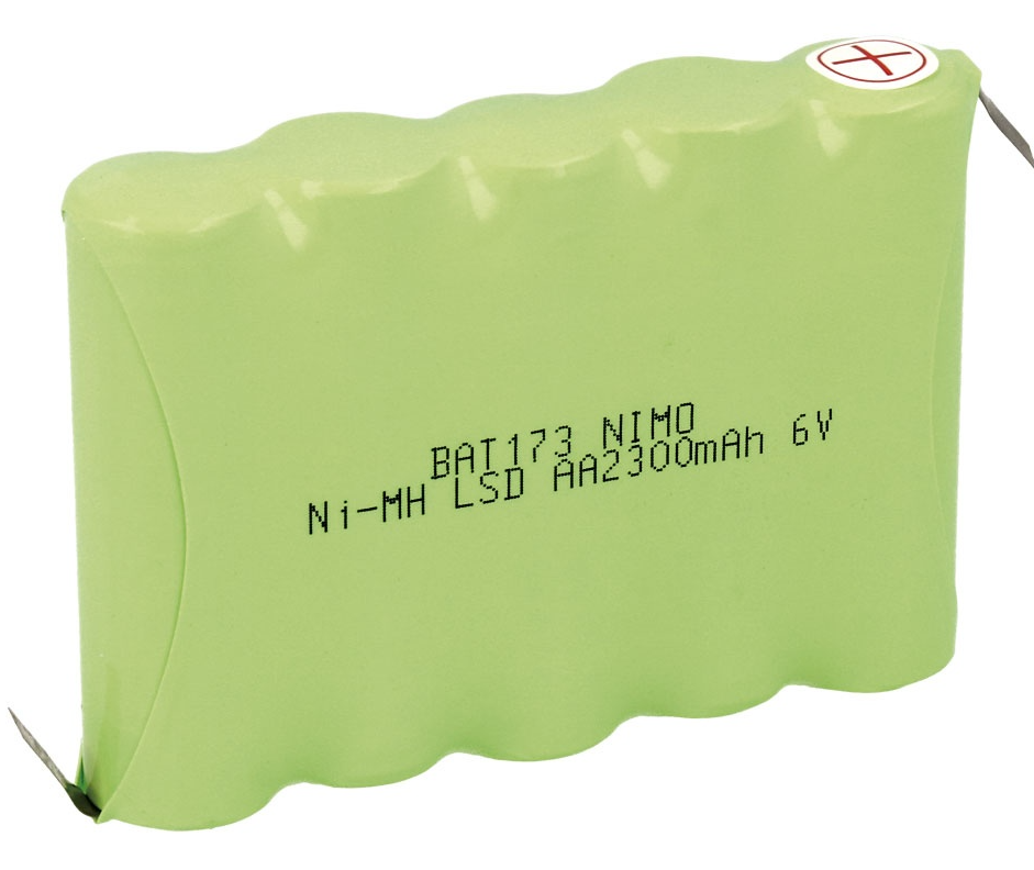 Pack de baterías 6V/2300mAh NI-MH. Mod. BAT173