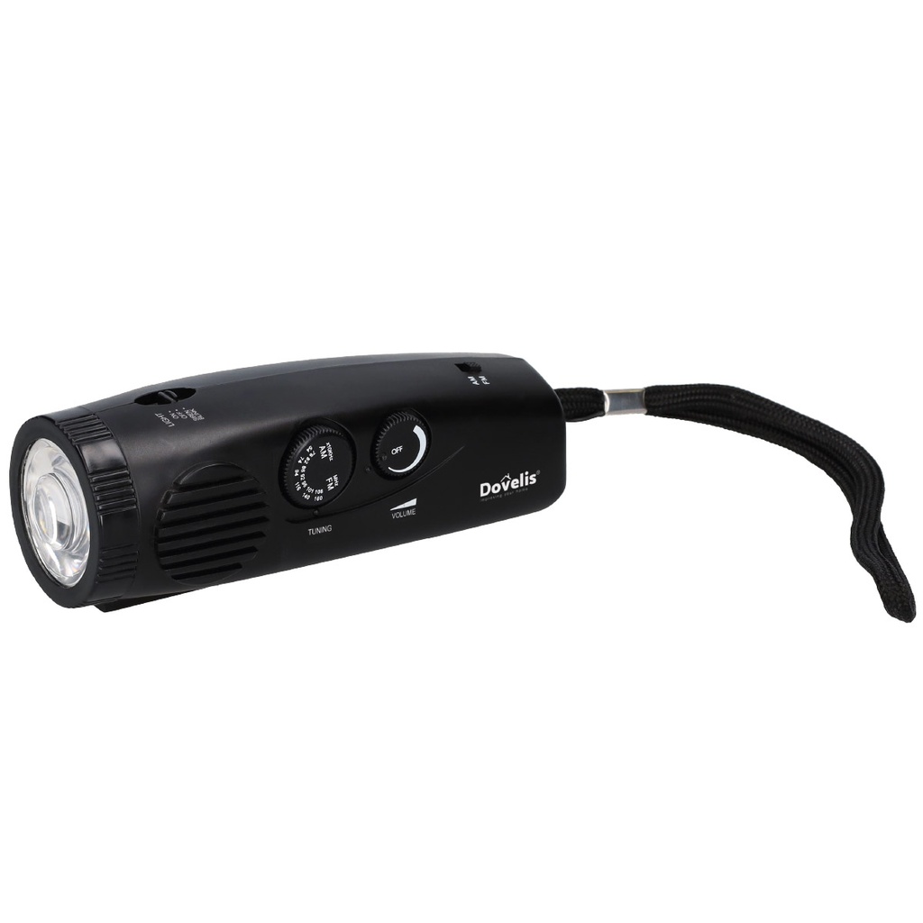 [405010005GSC] Radio con linterna LED 3xAAA 100lm. Mod. 405010005