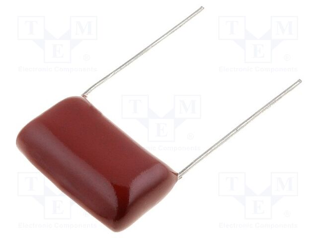 Condensador de poliéster 100nF 250V 7.5mm. Mod. CP100250