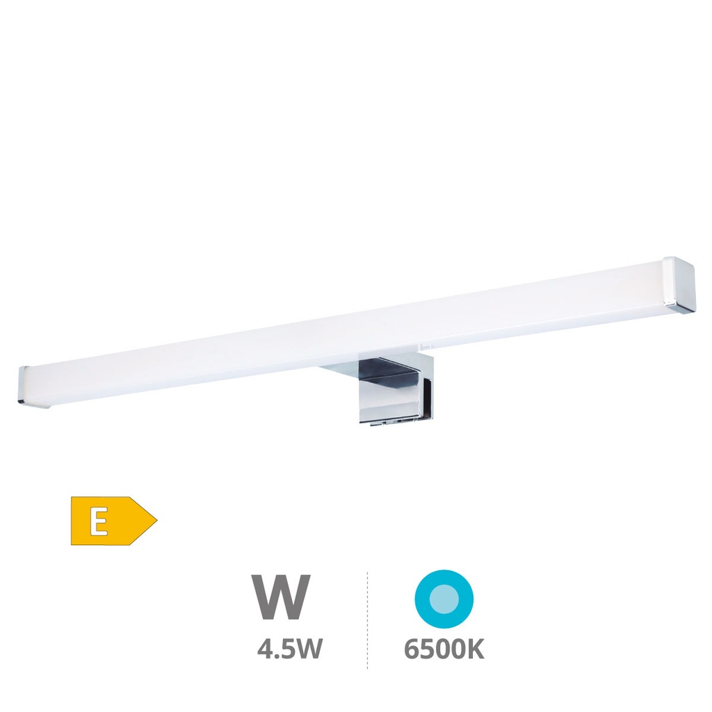 Aplique baño LED Nakur 6W 6500K IP44. Mod. 203800067
