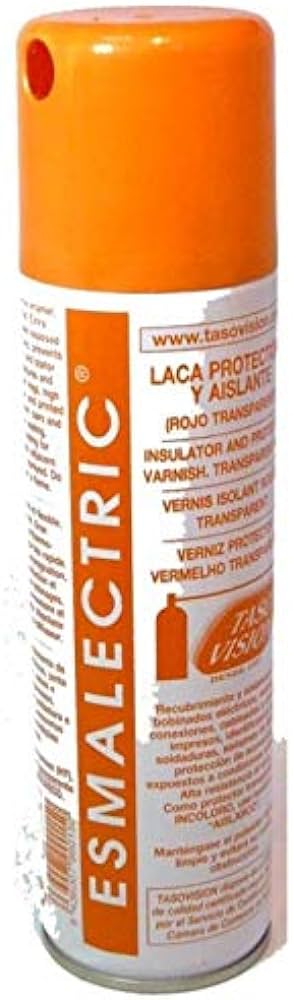Spray Laca Acrílica Protectora. Mod. ESMAELECTRIC