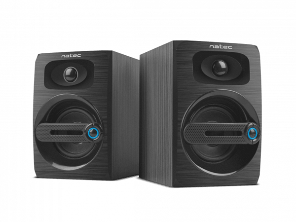 [NGL1641DMI] Altavoces ordenador 2.0 6W RMS negro NATEC. Mod. NGL-1641