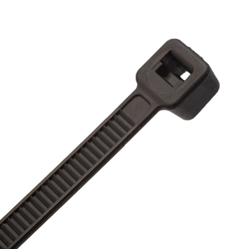 Brida nylon negra 7.6x300 bolsa 100. Mod. BR76-300N