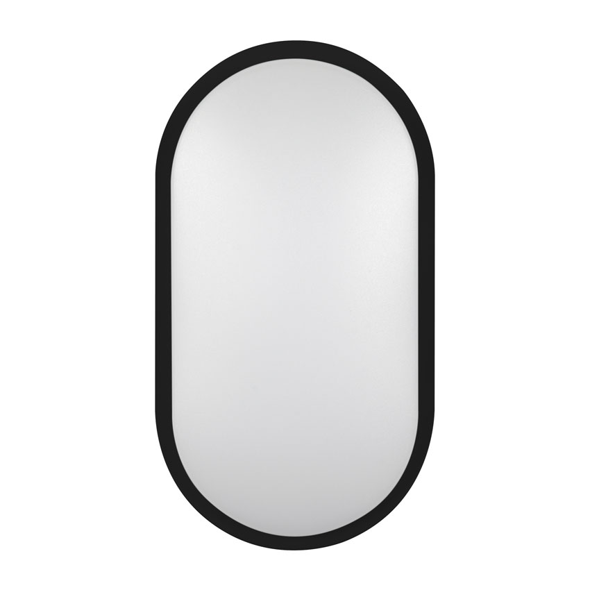Aplique exterior LED RABAT 14W CCT IP65 negro. Mod. 880101CCT