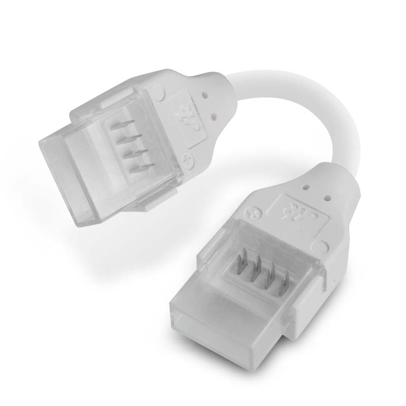 [5551795] Conector flexible V8 tira 230V RGB Lotus. Mod. 5551795