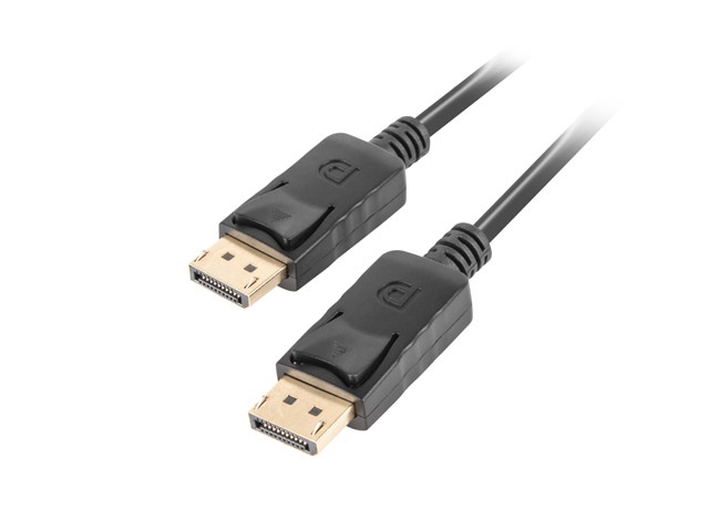 [CADPDP10CC0018BK] Conexión Displayport macho macho 1.8 metros 4K. Mod. CA-DPDP-10CC-0018-BK