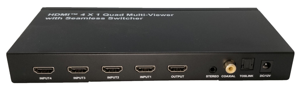 Muti-Viewer HDMI 4x1 con audio. Mod. 0348