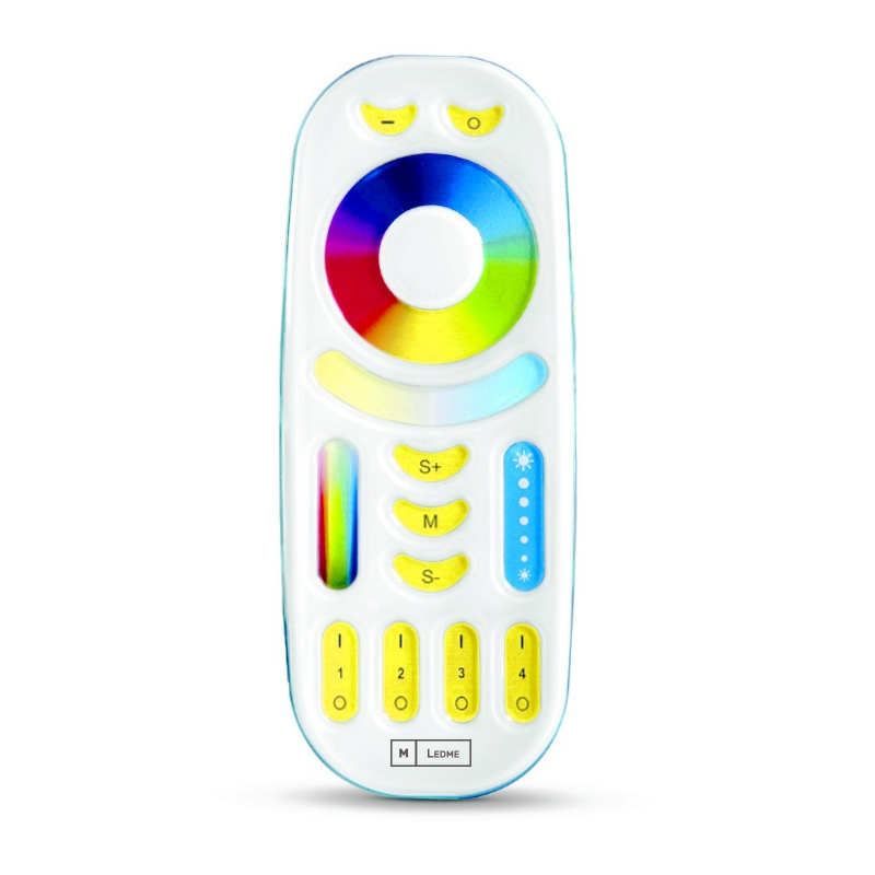 [LM2088] Mando Rf Para Regulador Led Rgb+Cct 4 Zonas. Mod. LM2088