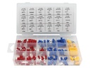 Kit de 150 terminales faston y redondos aislados. Mod. HAS05