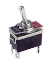 Conmutador de palanca bipolar faston 10A 250VAC. Mod. 11.467/C