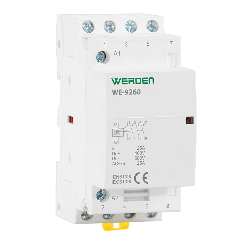 [WE9260DAY] Contactor modular 4P 25A 10kW. Mod. WE-9260