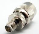 Adaptador SMA hembra inverso a TNC macho inverso. Mod. 3908