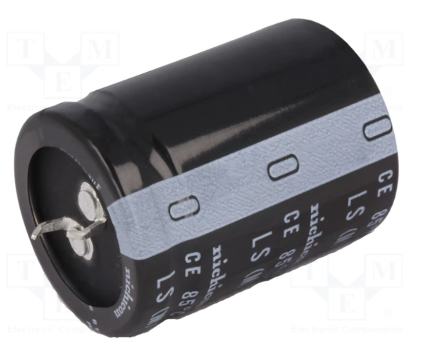 Condensador electrolítico SNAP-IN 1500uF 200VDC Ø35x35mm. Mod. CE1500200