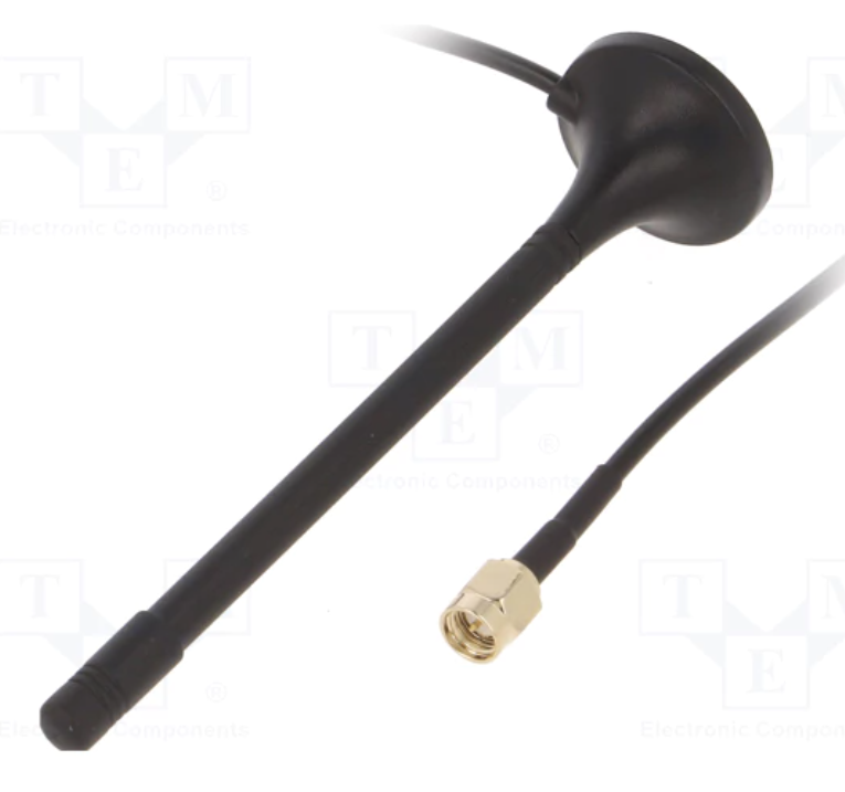 Antena 2dB imán 433MHz. Mod. 433MANT016