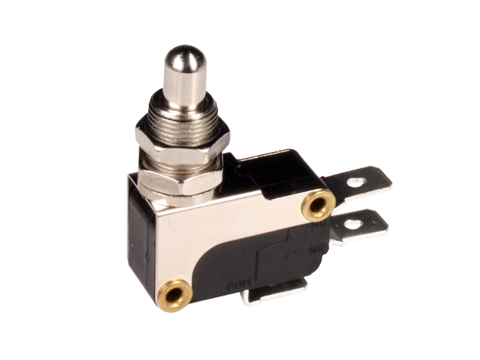Microrruptor con rosca y pistón 6A 250 VAC. Mod. IT41R15
