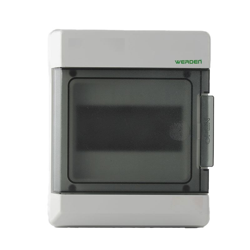 Caja de superficie estanca 6 elementos IP65 200x165x100mm. Mod. WE-2322