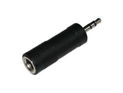 [0298AVA] Conector adaptador Jack macho ø3,5 mm. Estéreo a Jack Hembra ø6,3 mm. Estéreo. Mod. 0298