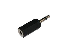 [0300AVA] Conector Adaptador Jack macho ø3,5 mm. Mono a Jack Hembra ø3,5 mm. Estéreo. Mod. 0300