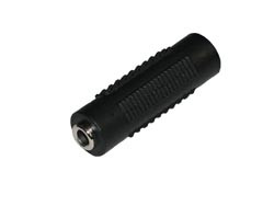 [0303AVA] Conector adaptador Prolongador Jack doble hembra 3,5mm. Estéreo. Mod. 0303