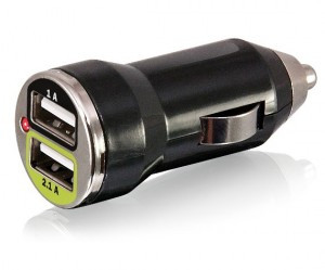 [0486ELG] ALIMENTADOR DE MECHERO A 2*USB
