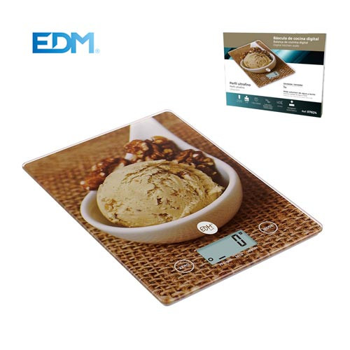 [07624DIM] BASCULA COCINA DIGITAL MODELO HELADO MAX 5KG EDM. MOD. 07624