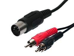 [1020AAVA] Conexión audio estéreo OUT 1 m. Mod. 1020