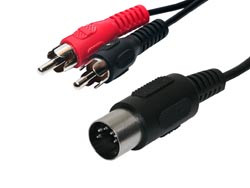 [1022AAVA] Conexión audio estéreo IN 1 m. Mod. 1022