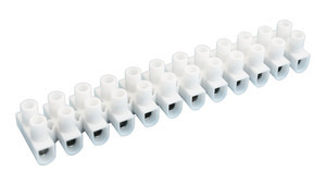 [1079057EDH] Regleta flexible 12 contactos 57A blanca. Mod. 10.790/57