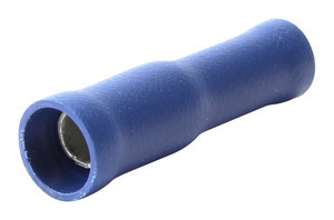 [109282EDH] Terminal hembra cilíndrico, aislante de vinilo 2.5mm2.  Mod. 10.928/2