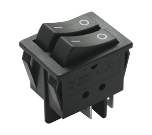 [11410INEDH] Interruptor doble tecla Faston 16A Mod. 11.410.I/N