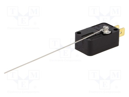 [CROUZET83137004] Microinterruptor con varilla 10mm 5A 250VAC Crouzet. Mod. 83137004 / 831370-I-W3