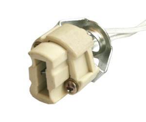 [12073EDH] Portalámparas halógeno bi-pin G9 c/ soporte +15cm cable. Mod. 12.073