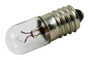 [123501203EDH] Lamparita filamento 12V 0.3A E10. Mod. 12.350/12/0.3