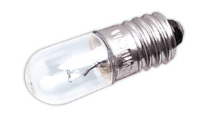[123502300013EDH] Lamparita filamento 230V, 0.013A, E10 Electro DH. Mod. 12.350/230/0.013