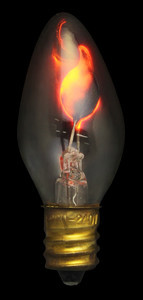 [12611EDH] Bombilla vela efecto llama E-12. Mod. 12.611